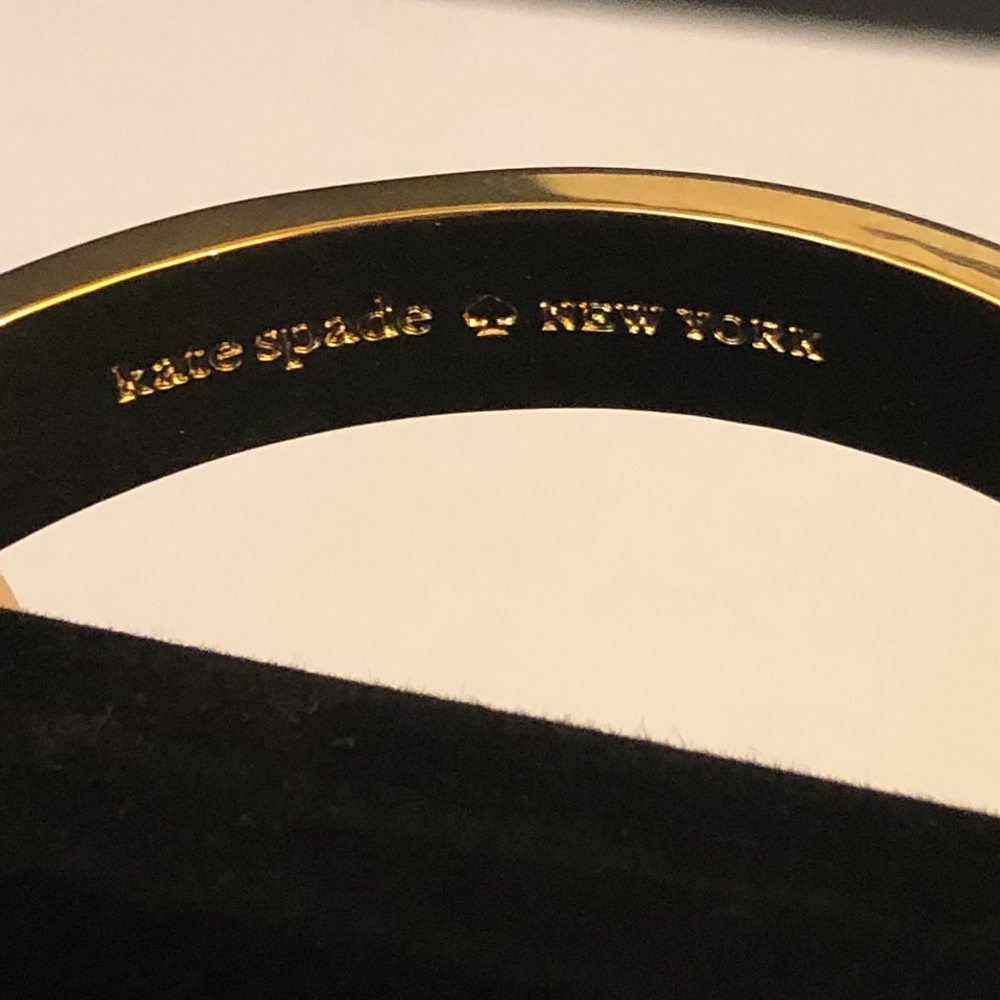 NWT KATE SPADE "Hole Punch Spade" in Black - Picture 5 of 7